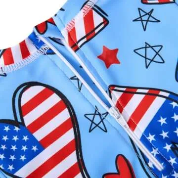 uideazone Baby Girls Swimsuit with UV Protection