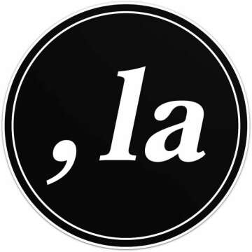 Comma La Kamala Harris Waterproof Vinyl Sticker - 5" Decal for Car, Laptop & More