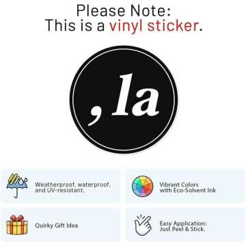 Kamala Harris Vinyl Sticker - 5" Waterproof Decal