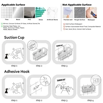 Deluxe Stainless Steel Kitchen Sink Holder for Sponges