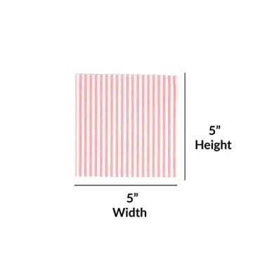 Elegant Vietri Papersoft Capri Red Cocktail Napkins Pack of 20