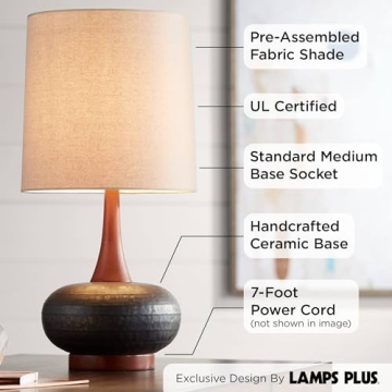 360 Lighting Andi Table Lamp for Mid Century Homes