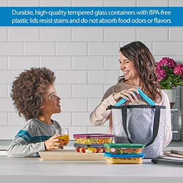 Pyrex 10-Pc Glass Food Storage Set with Venting Lid