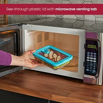 Pyrex 10-Pc Glass Food Storage Set with Venting Lid