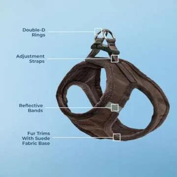 Voyager Step-in Plush Dog Harness for Ultimate Comfort