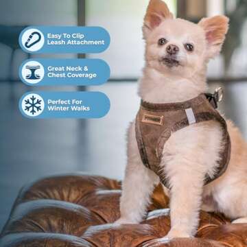 Voyager Step-in Plush Dog Harness for Ultimate Comfort