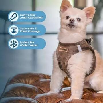 Voyager Step-in Plush Dog Harness for Ultimate Comfort