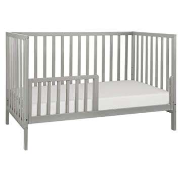 DaVinci Union 4-in-1 Convertible Crib in Grey, Greenguard Gold Certified