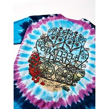 Liquid Blue Grateful Dead 30th Anniversary Tie-Dye T-Shirt