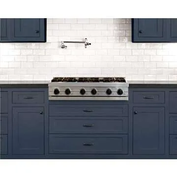 Nuvo Oxford Blue Cabinet Makeover Kit - Easy DIY 7-Piece Set, Regal Navy, Long-Lasting Finish