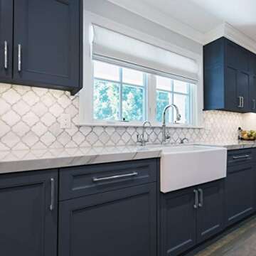 Nuvo Oxford Blue Cabinet Makeover Kit - Easy DIY 7-Piece Set, Regal Navy, Long-Lasting Finish
