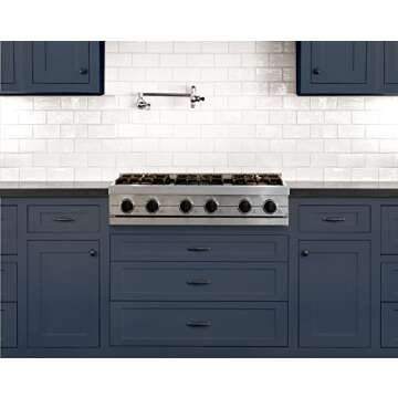 Nuvo Oxford Blue Cabinet Makeover Kit - Easy DIY 7-Piece Set, Regal Navy, Long-Lasting Finish