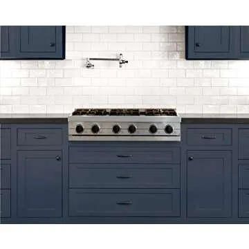 Nuvo Oxford Blue Cabinet Makeover Kit - Easy DIY 7-Piece Set, Regal Navy, Long-Lasting Finish