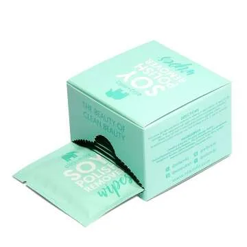 Non-Toxic Nail Polish Remover Wipes for Easy Use