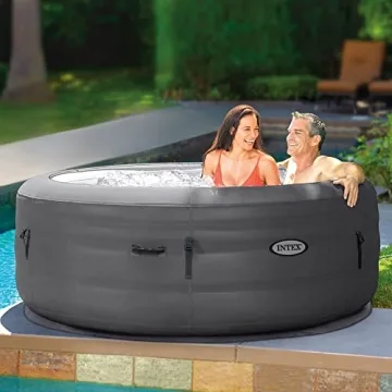 Intex PureSpa 4-Person Inflatable Hot Tub with Jets and Cover