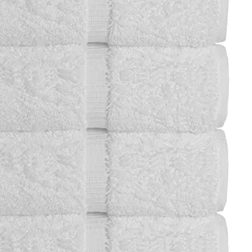 Chakir Turkish Towels | Luxury 100% Cotton | Soft & Absorbent | 4-Piece Set