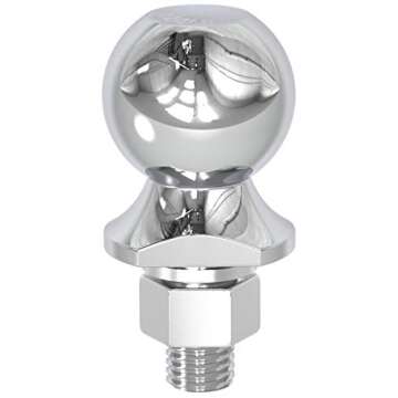 Torin ATRLY2002B 2" Diameter Trailer Hitch Ball for Towing 3 Tons