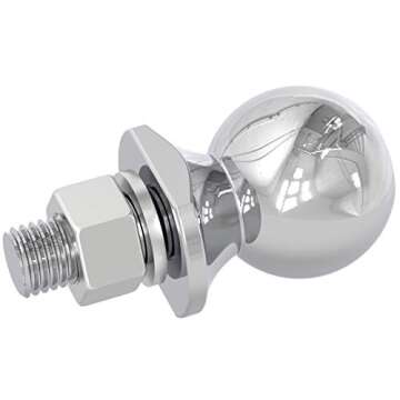 Torin ATRLY2002B 2" Trailer Hitch Ball - 3 Ton Capacity