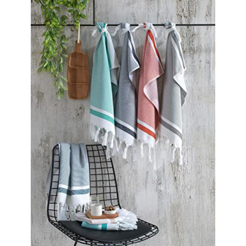 Luxurious Sea Me At Home Turkish Hand Towels Set