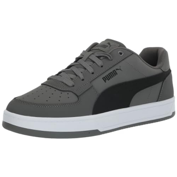 PUMA Mens Caven 2.0 Sneaker in Cool Dark Gray & Black, Size 8
