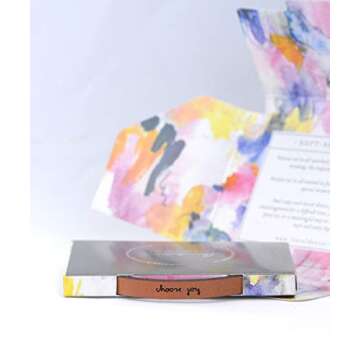 Inspirational Leather Bracelet for Women - Choose Joy