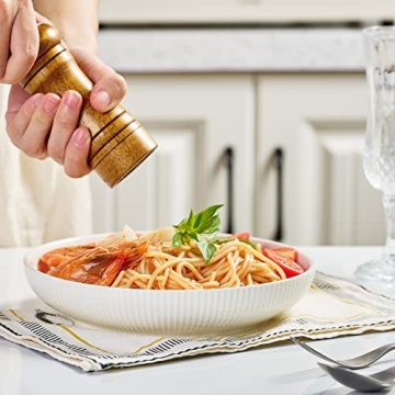 Getstar Large Pasta Bowls Set of 6 - Stylish & Safe