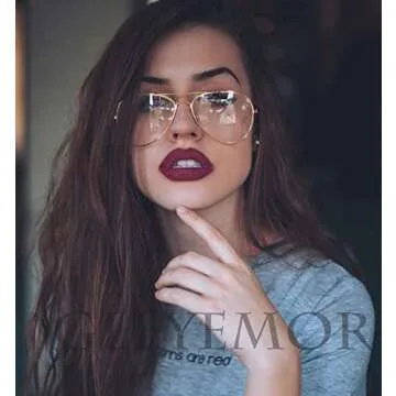 Classic Aviator Blue Light Glasses for Men and Women