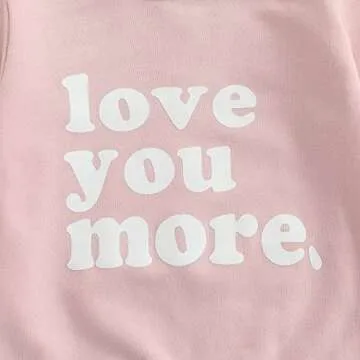 Toddler Unisex Love You More Crewneck Sweatshirt
