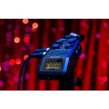 Zoom H6 Portable Recorder for Musicians and Podcasters