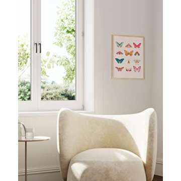 Vintage Butterfly Wall Art Prints for Home Decor