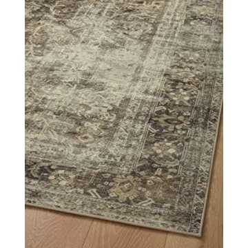 Loloi Sinclair Collection Area Rug - Machine Washable, Soft