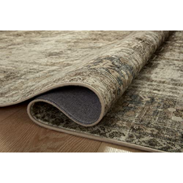 Loloi Sinclair Collection Area Rug - Machine Washable, Soft