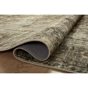 Loloi Sinclair Collection Area Rug - Machine Washable, Soft