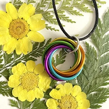 Möbii Multicolor Pendant Fidget Jewelry Necklace