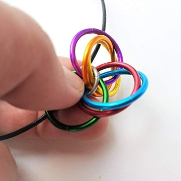 Möbii Multicolor Pendant Fidget Jewelry Necklace