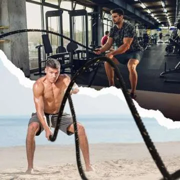 Yes4All Battle Rope - Durable for All Fitness Levels