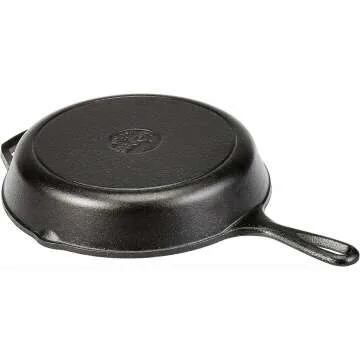 Lodge Cast Iron Skillet with Silicone Hot Handle