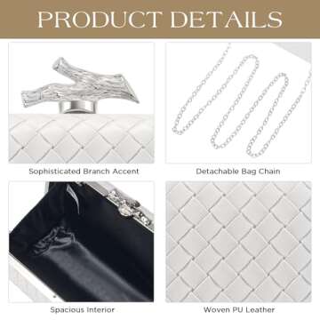 Elegant CHUNLI Clutch Purses for Women - Perfect for Events