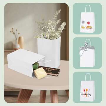 Mesha Gift Paper Bags Eco-Friendly 20Pcs for All Occasions