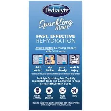 Pedialyte Sparkling Rush Cherry Electrolyte Powder