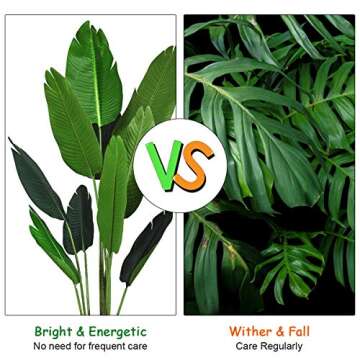 Goplus 5.3 Feet Bird of Paradise Artificial Plant