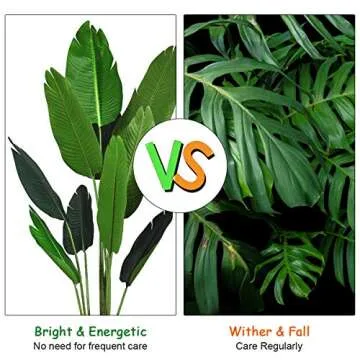 Goplus 5.3 Feet Bird of Paradise Artificial Plant