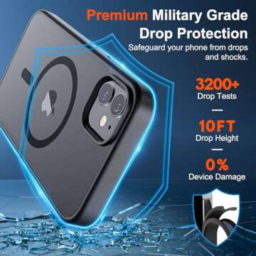 SUPFINE Magnetic iPhone 11 Case - Military Grade Shockproof