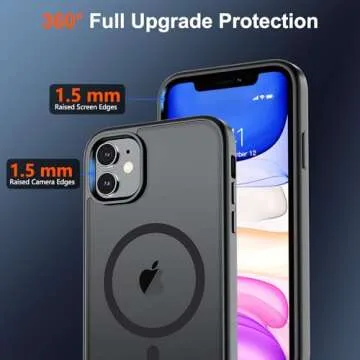 SUPFINE Magnetic iPhone 11 Case - Military Grade Shockproof