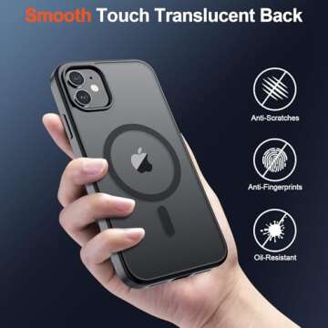 SUPFINE Magnetic iPhone 11 Case - Military Grade Shockproof