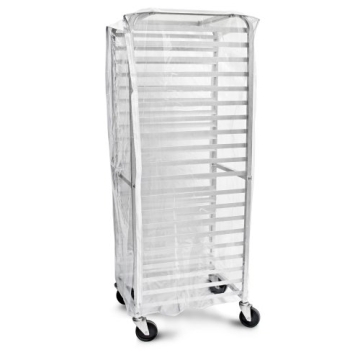 Heavy-Duty 20-Tier Bun Pan Rack Cover for Bakeries