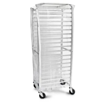 Heavy-Duty 20-Tier Bun Pan Rack Cover for Bakeries