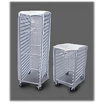Heavy-Duty 20-Tier Bun Pan Rack Cover for Bakeries