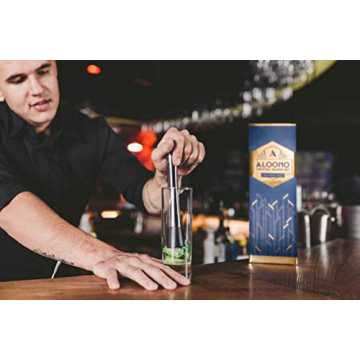 ALOONO 11-Piece Cocktail Shaker Kit - Premium Bar Accessories