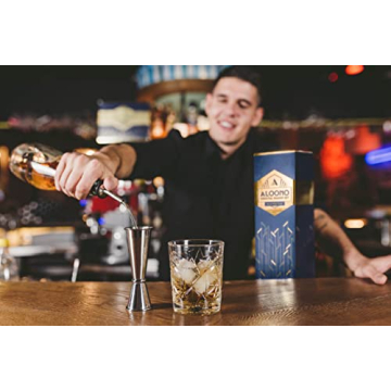 ALOONO 11-Piece Cocktail Shaker Kit - Premium Bar Accessories